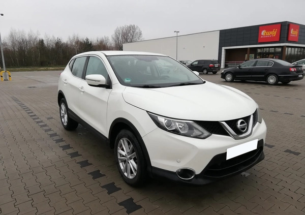 Nissan Qashqai cena 42900 przebieg: 121000, rok produkcji 2014 z Sompolno małe 172